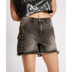 Oneteaspoon Faded Cargo Legend Mom Fit Τζιν Σορτς