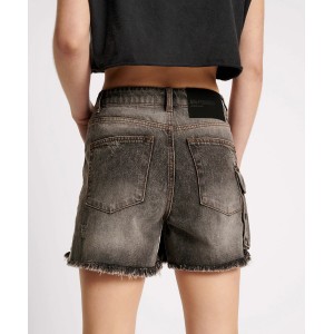 Oneteaspoon Faded Cargo Legend Mom Fit Τζιν Σορτς