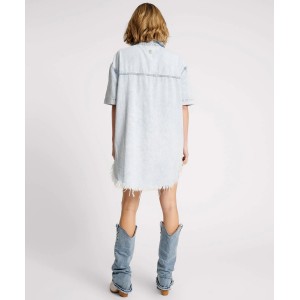 Oneteaspoon Florence Paris Denim Shirt/Φόρεμα
