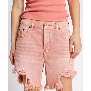 Oneteaspoon Vintage Red Frankies Long Lenght Τζιν Σορτς