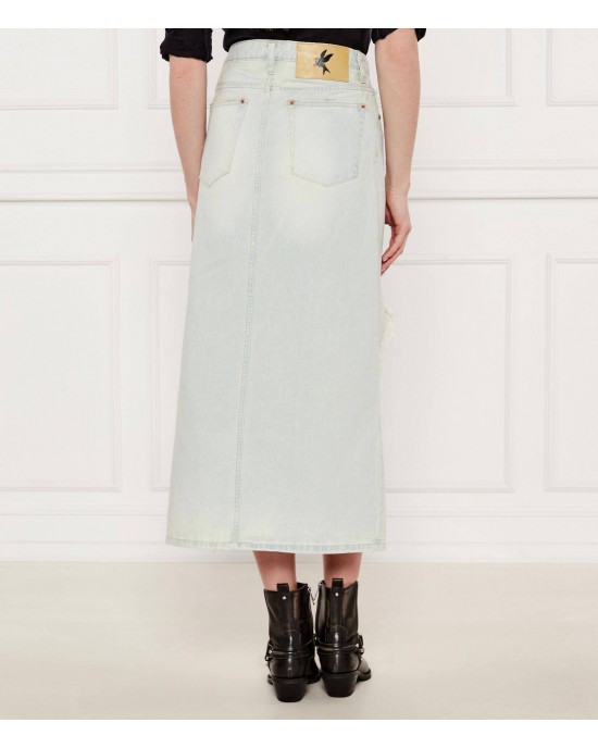 Oneteaspoon Le Surf High Waist Denim Φούστα