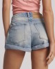 Oneteaspoon Bandits High Waist Messed Up Salty Dog Blue Denim Σορτς