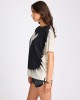 Oneteaspoon Beaming Heart Boyfriend Tee White & Black Μπλούζα Oneteaspoon Beaming Heart Boyfriend Tee White & Black Μπλούζα