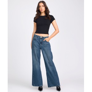 Oneteaspoon Cruisers Mid Waist Bootcut Flare Denim Jeans Colorado Blue Παντελόνι Oneteaspoon Cruisers Mid Waist Bootcut Flare Denim Jeans Colorado Blue Παντελόνι