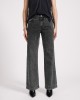 Oneteaspoon Jackson Mid Waist Wide Leg Denim Jeans Worn Black Παντελόνι Oneteaspoon Jackson Mid Waist Wide Leg Denim Jeans Worn Black Παντελόνι