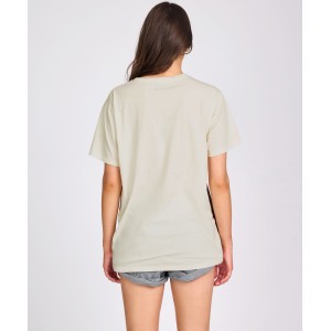 Oneteaspoon Shadow Star Boyfriend Tee Cream Μπλούζα