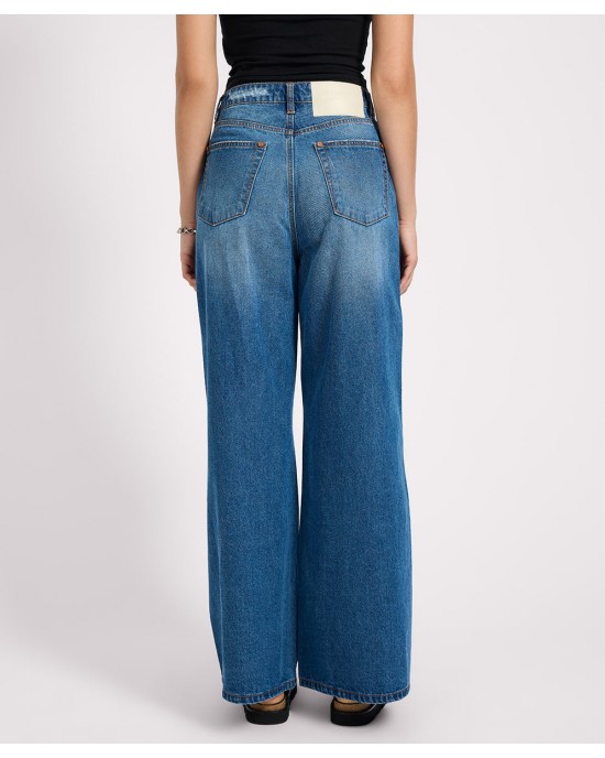 Oneteaspoon Love Machines High Waist Super Wide Leg Denim Jeans Pacifica Παντελόνι Oneteaspoon Love Machines High Waist Super Wide Leg Denim Jeans Pacifica Παντελόνι