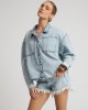 Oneteaspoon Bonitas Low Waist Denim Whisper Blue Σόρτς
