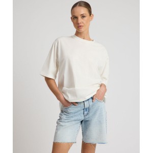 Oneteaspoon Jackson Mid Waist Wide Leg Whisper Blue Σόρτς