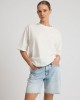 Oneteaspoon Jackson Mid Waist Wide Leg Whisper Blue Σόρτς