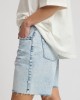 Oneteaspoon Jackson Mid Waist Wide Leg Whisper Blue Σόρτς