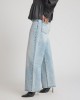 Oneteaspoon Jackson Mid Waist Wide Leg Denim Whisper Blue Παντελόνι