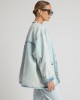 Oneteaspoon Ringleader Threaded Oversized Denim Beach Blue Τζάκετ