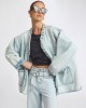 Oneteaspoon Ringleader Threaded Oversized Denim Beach Blue Τζάκετ