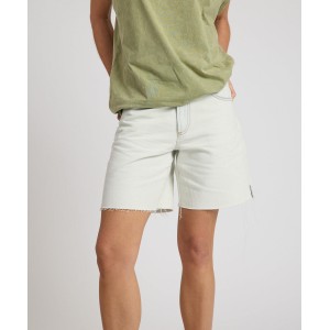 Oneteaspoon Jackson Mid Waist Wide Leg Arctic Blue Σόρτς