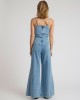 Oneteaspoon Brigitte Wide Leg Cami Denim Blue Rapture Ολόσωμη Φόρμα