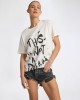 Oneteaspoon This Is Not A Dream Boyfriend Tee White Μπλούζα