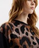 One Teaspoon Animal Print T-shirt Μπλούζα