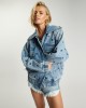 One Teaspoon Punk Paradise Denim Bomber Salty Dog Τζάκετ
