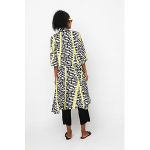 OZAI N KU Stars Εμπριμέ Φόρεμα Με Γιακά