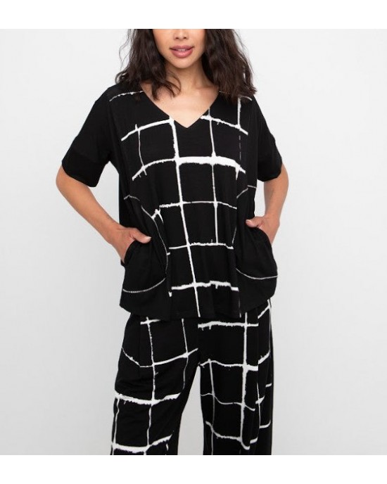 Ozai N Ku Chess Μπλούζα & Παντελόνι