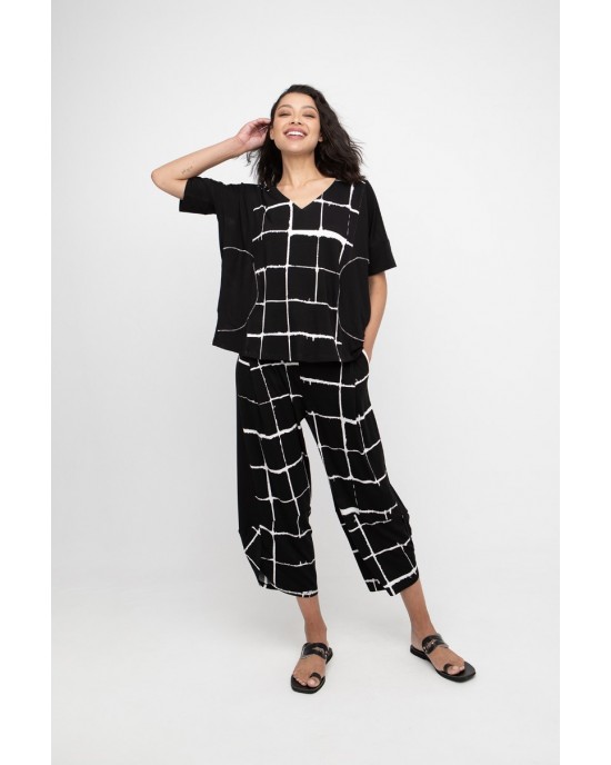 Ozai N Ku Chess Μπλούζα & Παντελόνι