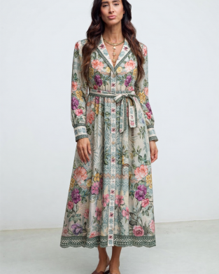 Paperlace Aurora Midi Φόρεμα