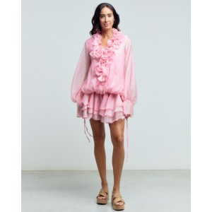 Paperlace Barbie Pink Mini Φόρεμα