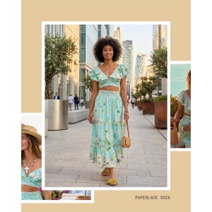 Paperlace Margherite Set Τοπ & Φούστα