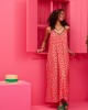 Petit Boutik Matina Pink Cherries Φόρεμα