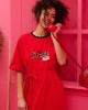 Petit Boutik Reina “Θερινό Σινεμά” T-shirt Red Φόρεμα