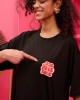 Petit Boutik Reina “Όλα Θα Πάνε Καλά” T-shirt Black Φόρεμα