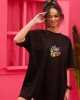 Petit Boutik T-shirt “Πάμε Φύγαμε” Black Μπλούζα