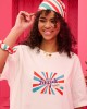 Petit Boutik T-shirt “Θερινό Σινεμά” White Μπλούζα