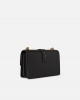 Pinko Love One Classic Simply Black Leather Τσάντα