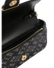 Pinko Love One Pocket Monogram Strass Black Τσάντα