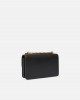 Pinko Love One Mini Simply Black Leather Τσάντα