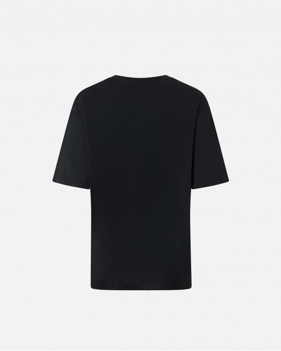 Pinko Scanner T-shirt With Stampa Black Μπλούζα