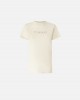 Pinko Start T-Shirt Embroidered Logo Effect White Μπλούζα