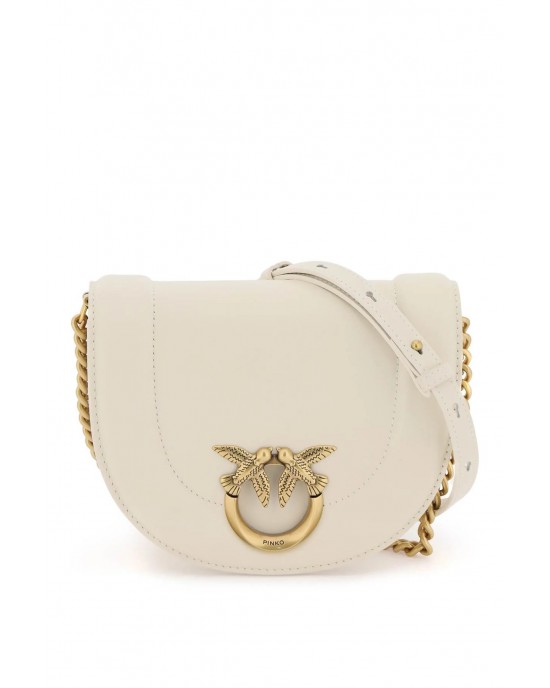 Pinko Mini Love Click Round White Τσάντα