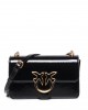 Pinko Love One Mini Light Glossy Black Τσάντα