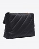 Pinko Love Puff Extra Quilted Nylon Recycled Black Τσάντα