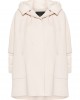 Pinko Medaglia Wool Poncho Beige Παλτό