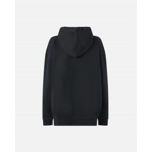 Pinko Bassani Black Φούτερ Με Κουκούλα