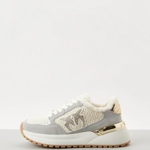 Pinko Gem Grey Light Gold Αθλητικά Παπούτσια Pinko Gem Grey Light Gold Αθλητικά Παπούτσια
