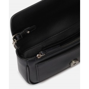 Pinko Love One Pocket Simply Black Leather Τσάντα