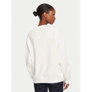 Pinko Nelly Crew-Neck White Φούτερ