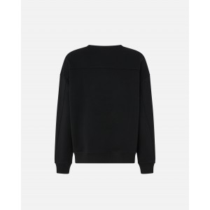 Pinko Nelly Crew-Νeck Black Φούτερ