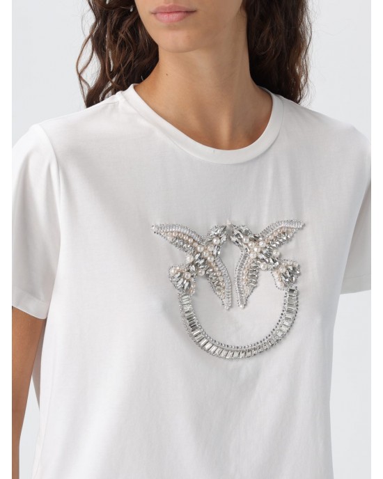 Pinko Quentin T-shirt White Μπλούζα Pinko Quentin T-shirt White Μπλούζα