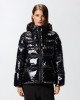 Pinko Eleodoro Caban Crystal Nylon Black Μπουφάν Με Κουκούλα Pinko Eleodoro Caban Crystal Nylon Black Μπουφάν Με Κουκούλα